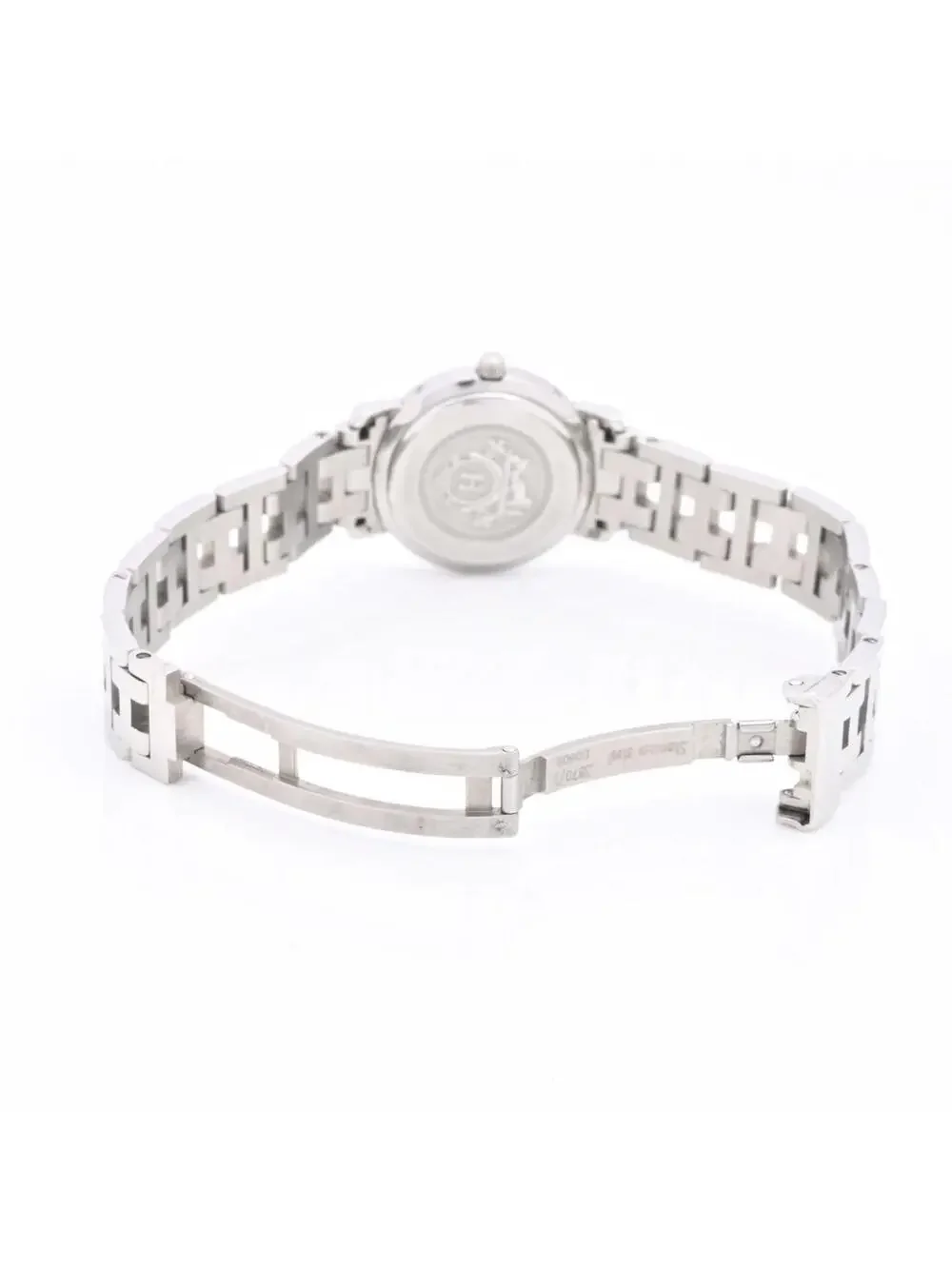 Hermes Clipper Nacre 2****** Silver #284859H19B
